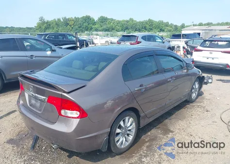 2010 Honda Civic Ex-L из США, поврежденный, VIN 2HGFA1F95AH563112